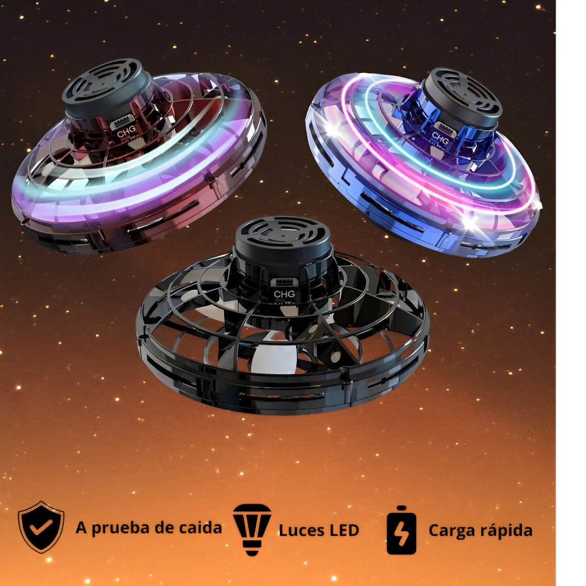 Mini Dron Volador LED