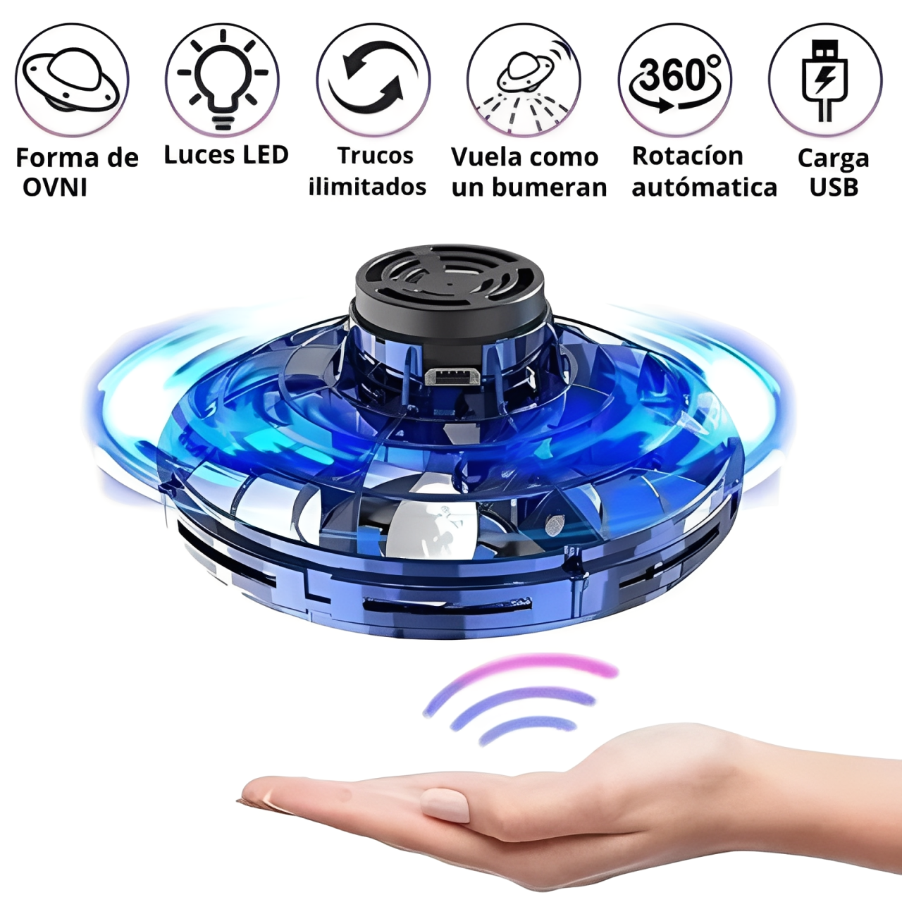 Mini Dron Volador LED