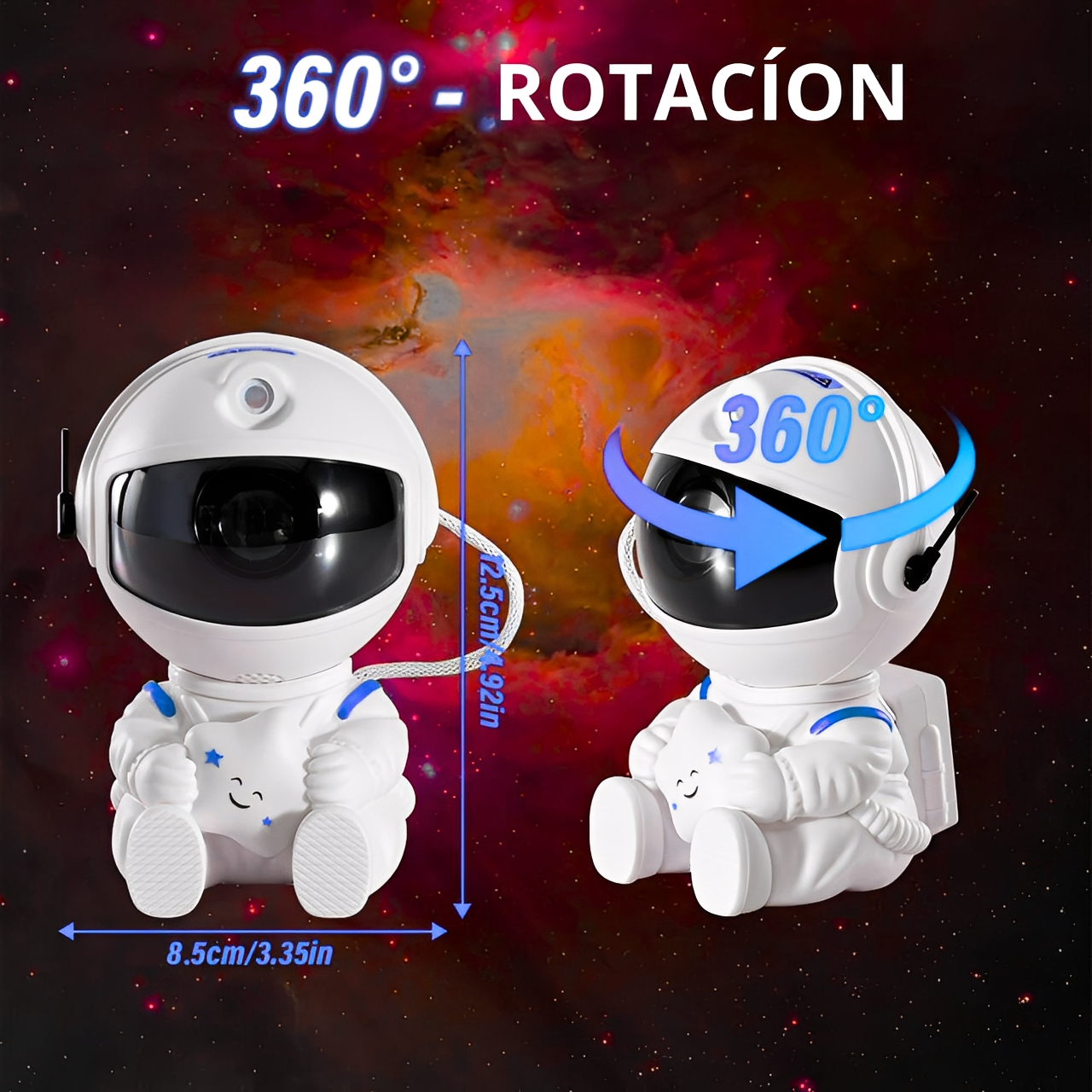 PROYEFTOR DE ESTRELLA Y GALAXIA